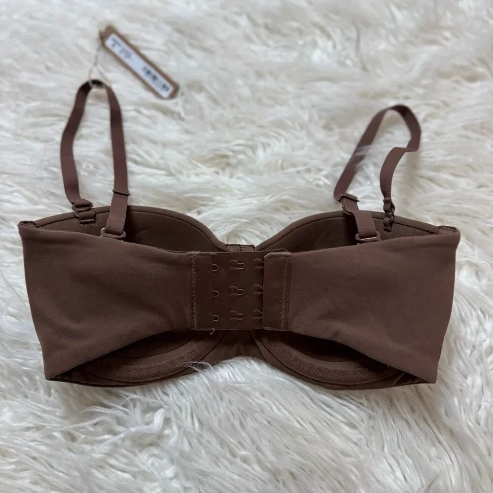 Skims Fits Everybody Strapless Bra Jasper Size 30D - Picture 4 of 7